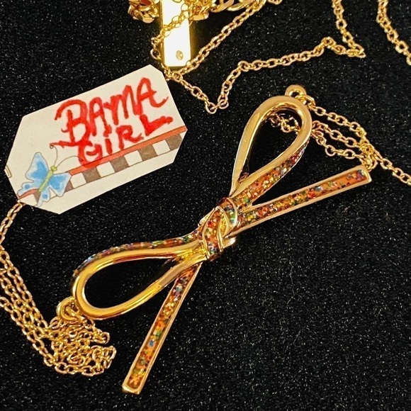 NWOT Kate Spade Rainbow Bow Necklace - Picture 12 of 12